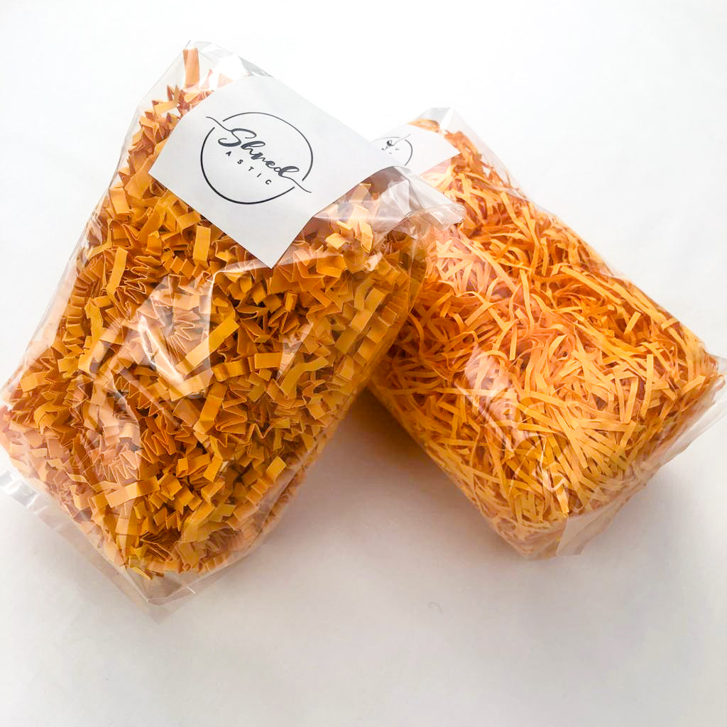 Ochre Standard Shredded Paper