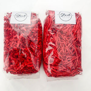 ShredAstic®️ Red ZigZag Shredded Paper crinkle cut