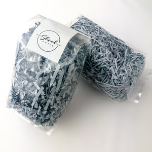 ShredAstic®️ Dove Grey ZigZag Crinkle Paper
