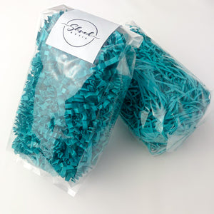 ShredAstic®️ Turquoise ZigZag Crinkle Paper