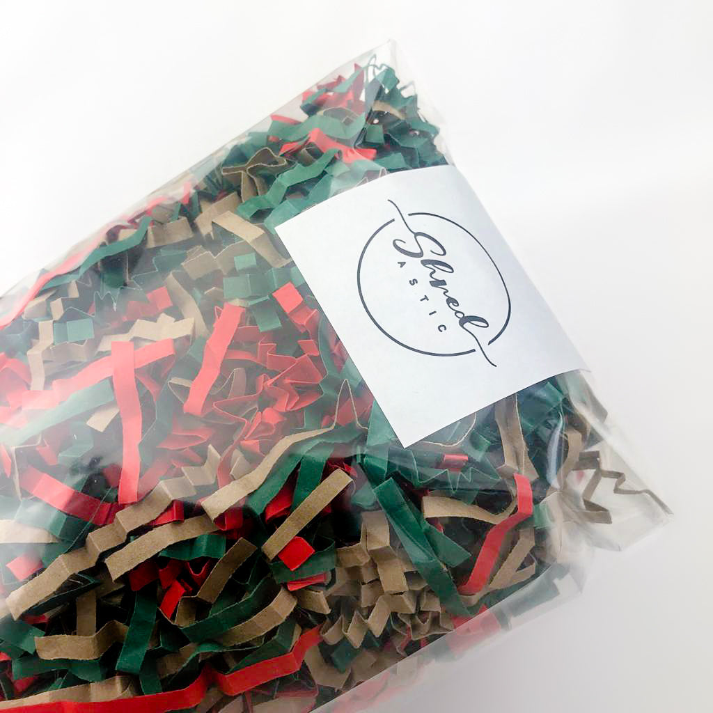 Traditional Christmas - Kraft, Red & Spruce Green ZZ Mix