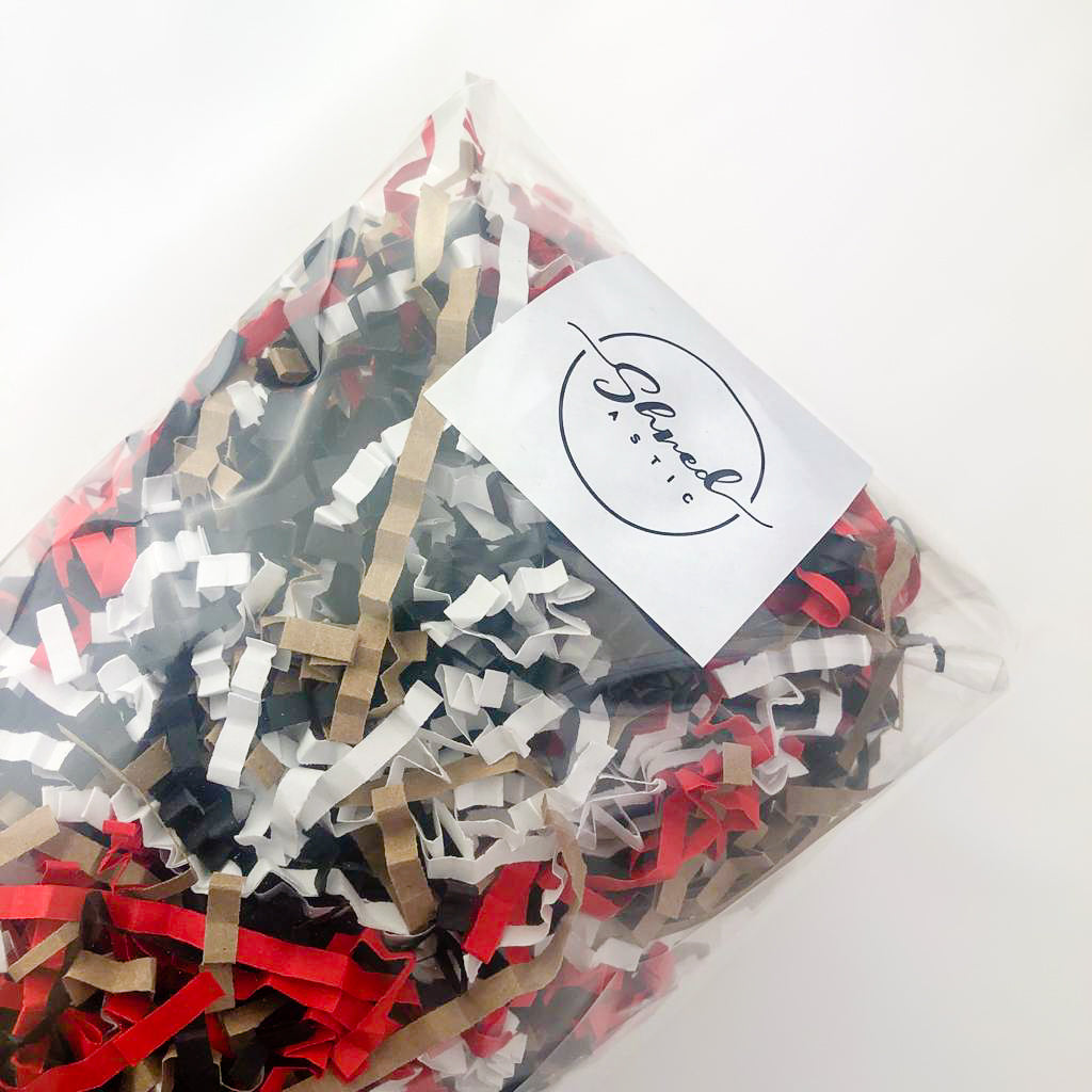Red, White, Kraft & Black ZZ Mix