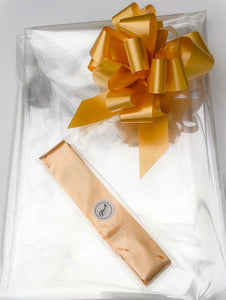 Clear Cellophane & Pull Bow