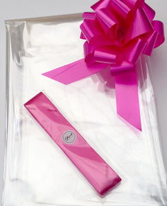 Clear Cellophane & Pull Bow
