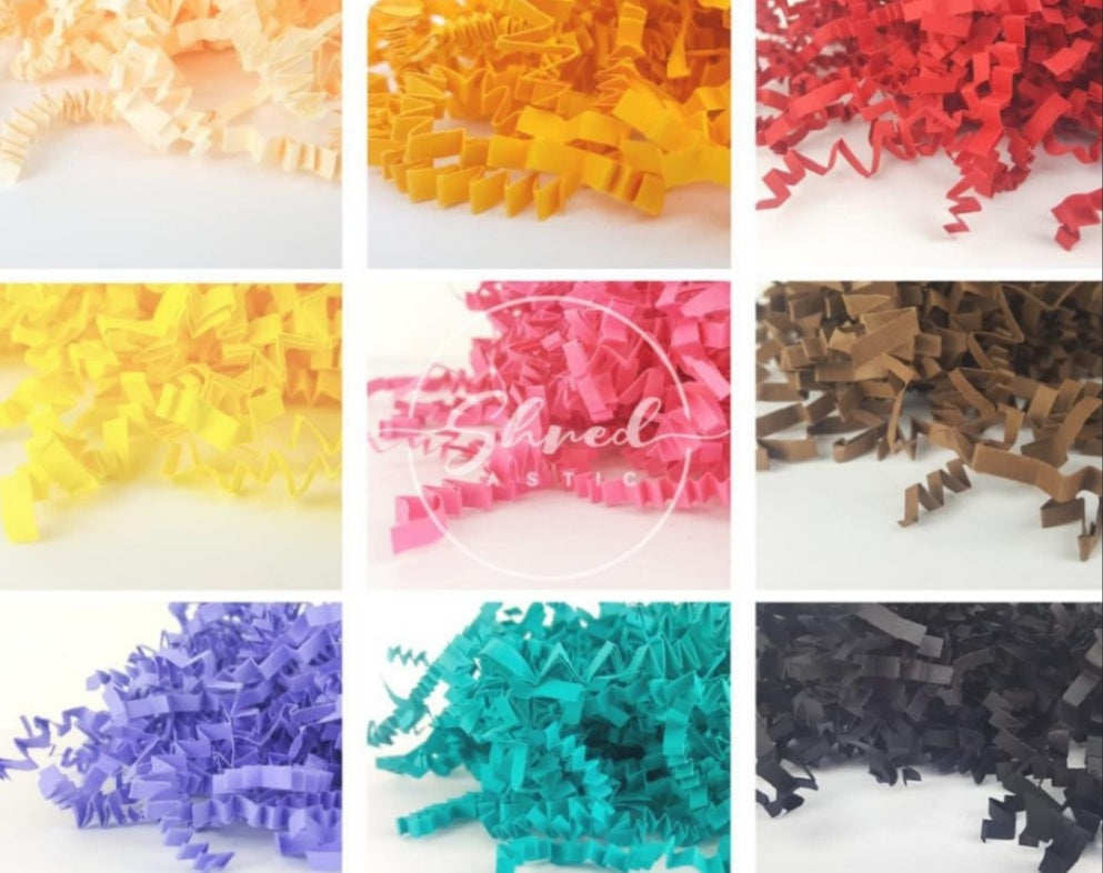 ShredAstic®️ Black ZigZag Crinkle Paper