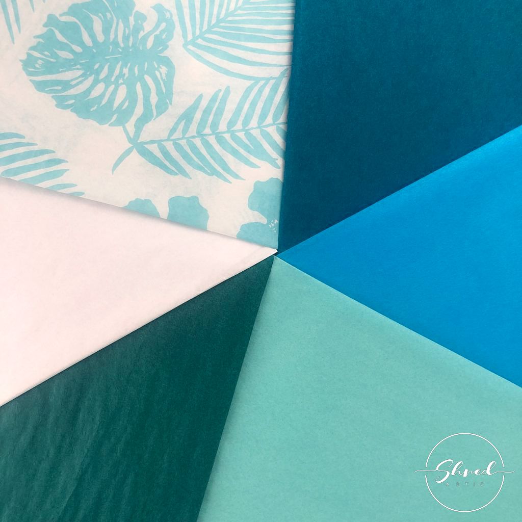 Aquamarine Tissue Paper