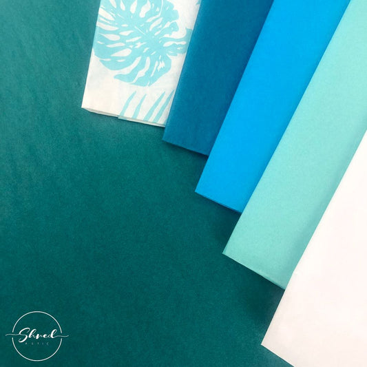 Teal Tissue Paper