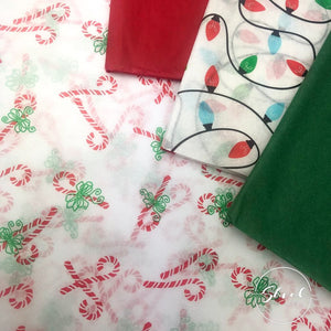 ShredAstic Luxury Candy Canes Tissue Paper