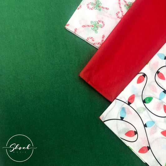Holiday Green Tissue Paper