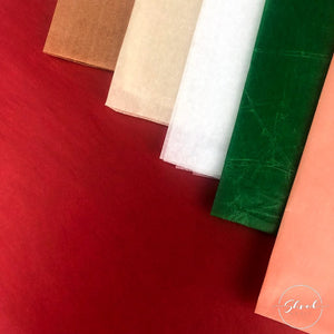 ShredAstic Luxury Scarlet WAXED Tissue Paper