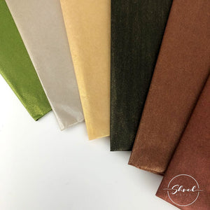 ShredAstic Luxury Copper Pearlesense Tissue Paper + 3M Natural Jute