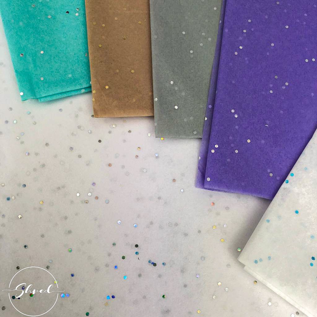 White Diamond Gemstone Tissue Paper