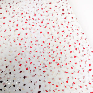 ShredAstic Luxury Red Reflections Tissue Paper + 3M Natural Jute