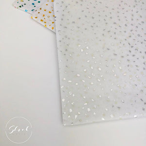 ShredAstic Luxury Silver Reflections Tissue Paper + 3M Natural Jute