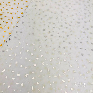 ShredAstic Luxury Silver Reflections Tissue Paper + 3M Natural Jute