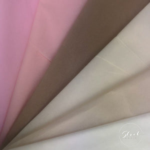 ShredAstic Luxury Light Pink STANDARD Blushes Tissue Paper + 3M Natural Jute
