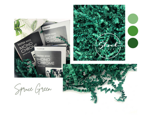 ShredAstic®️ Spruce Green ZigZag Crinkle Paper