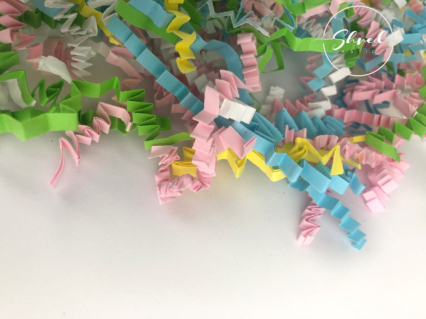 Green, White, Pink, Yellow & Blue ZZ Mix