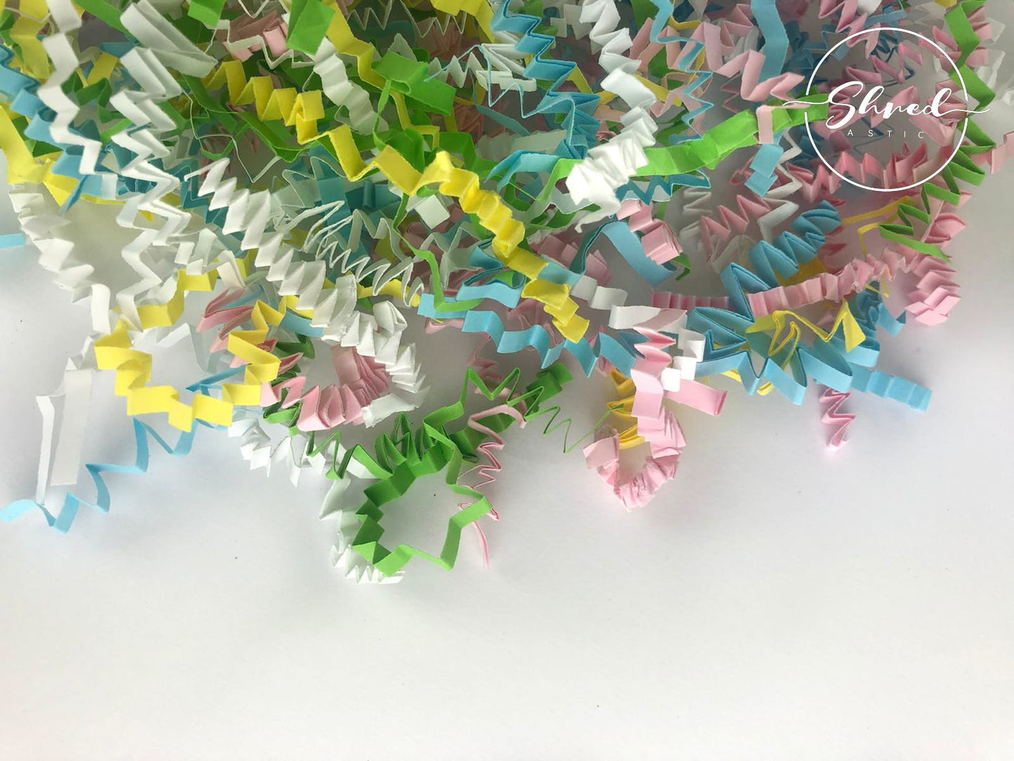 Green, White, Pink, Yellow & Blue ZZ Mix