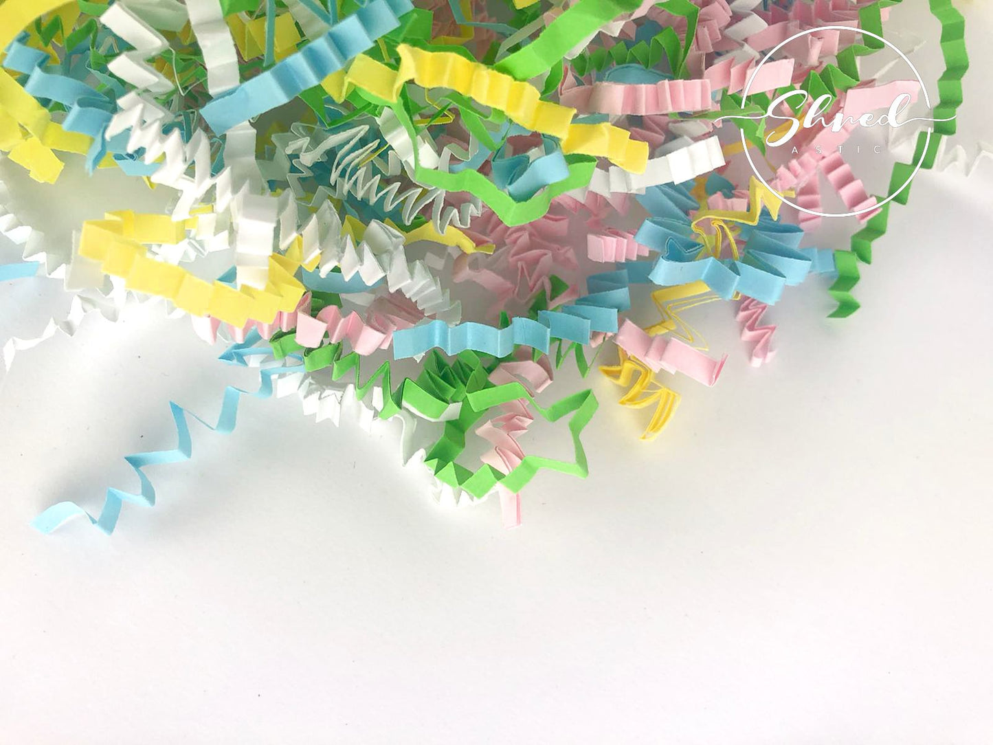 Green, White, Pink, Yellow & Blue ZZ Mix