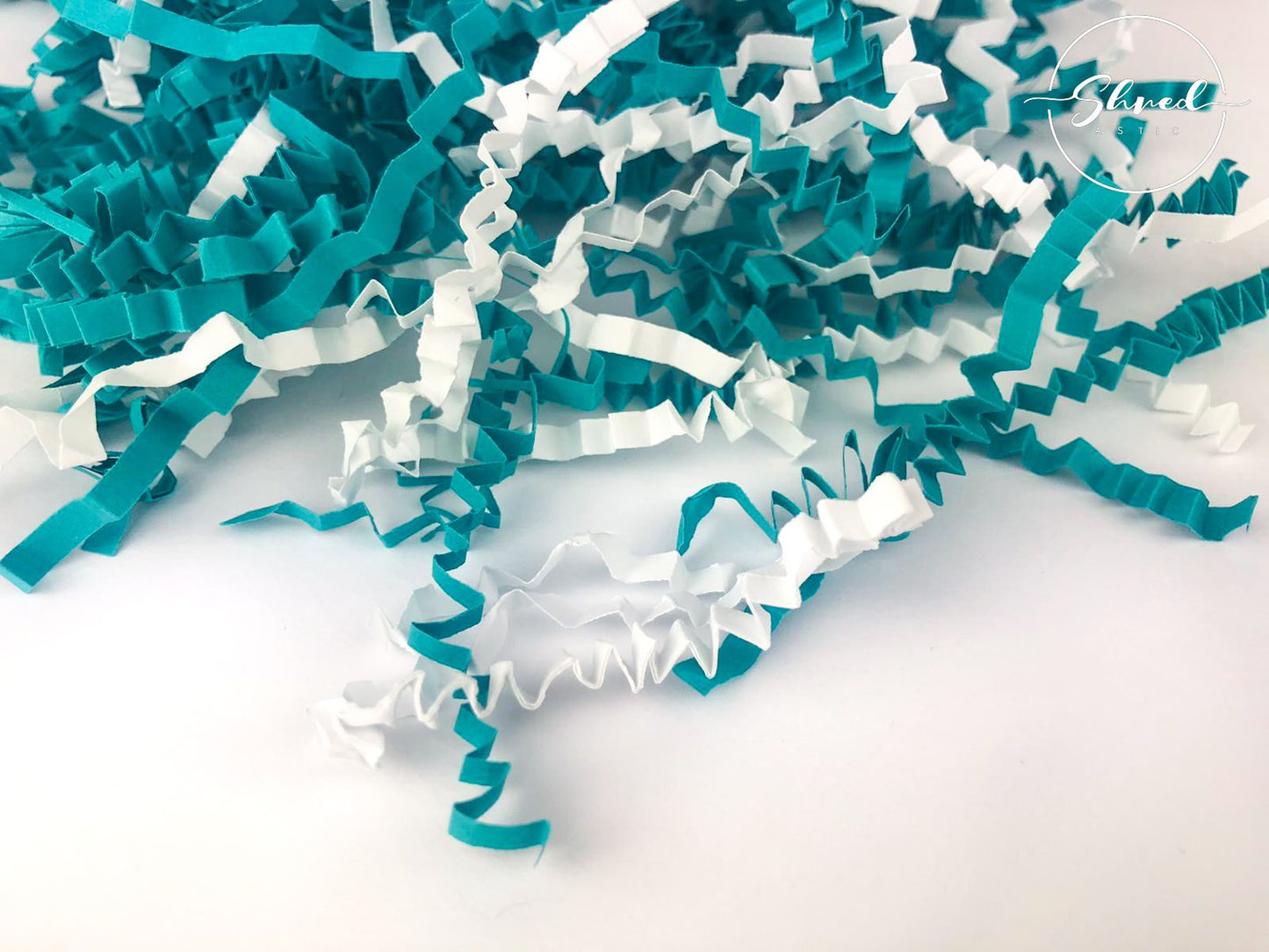 Teal & White ZZ Mix