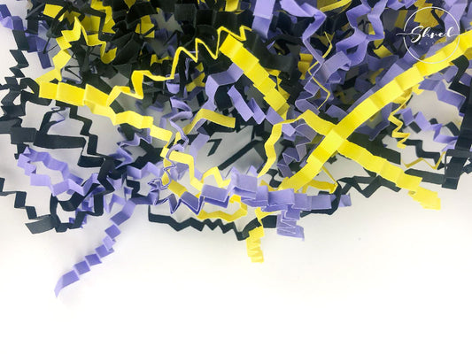 Black, Yellow & Lilac ZZ Mix