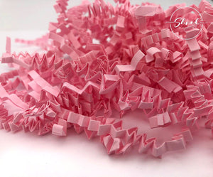 ShredAstic®️ Pale Pink ZigZag Crinkle Paper