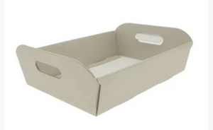 Cream Hamper Tray