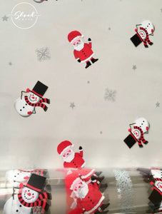 ShredAstic®️ Christmas Snowman Santa Cellophane