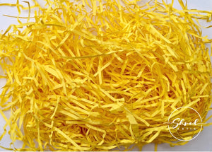 Yellow Shredded Paper