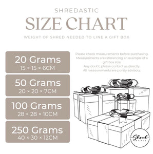 ShredAstic®️ Ivory & Gold ZigZag Crinkle Paper Mix