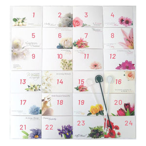 Floristry Funeral Memorial  Large Card / Cello Bag / card holder