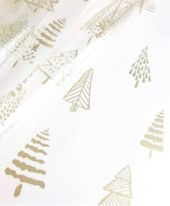 Gold Christmas Tree Cellophane