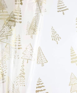 Gold Christmas Tree Cellophane
