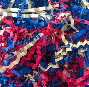 ShredAstic®️ Royal Coronation ZigZag Crinkle Paper Mix