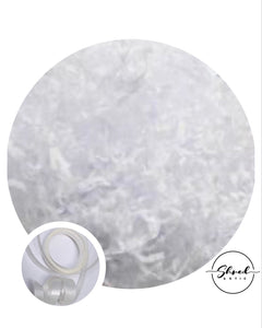 White Shredded Tissue Paper & 2 Metres Curling Ribbon