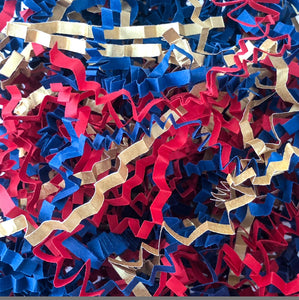 ShredAstic®️ Royal Coronation ZigZag Crinkle Paper Mix