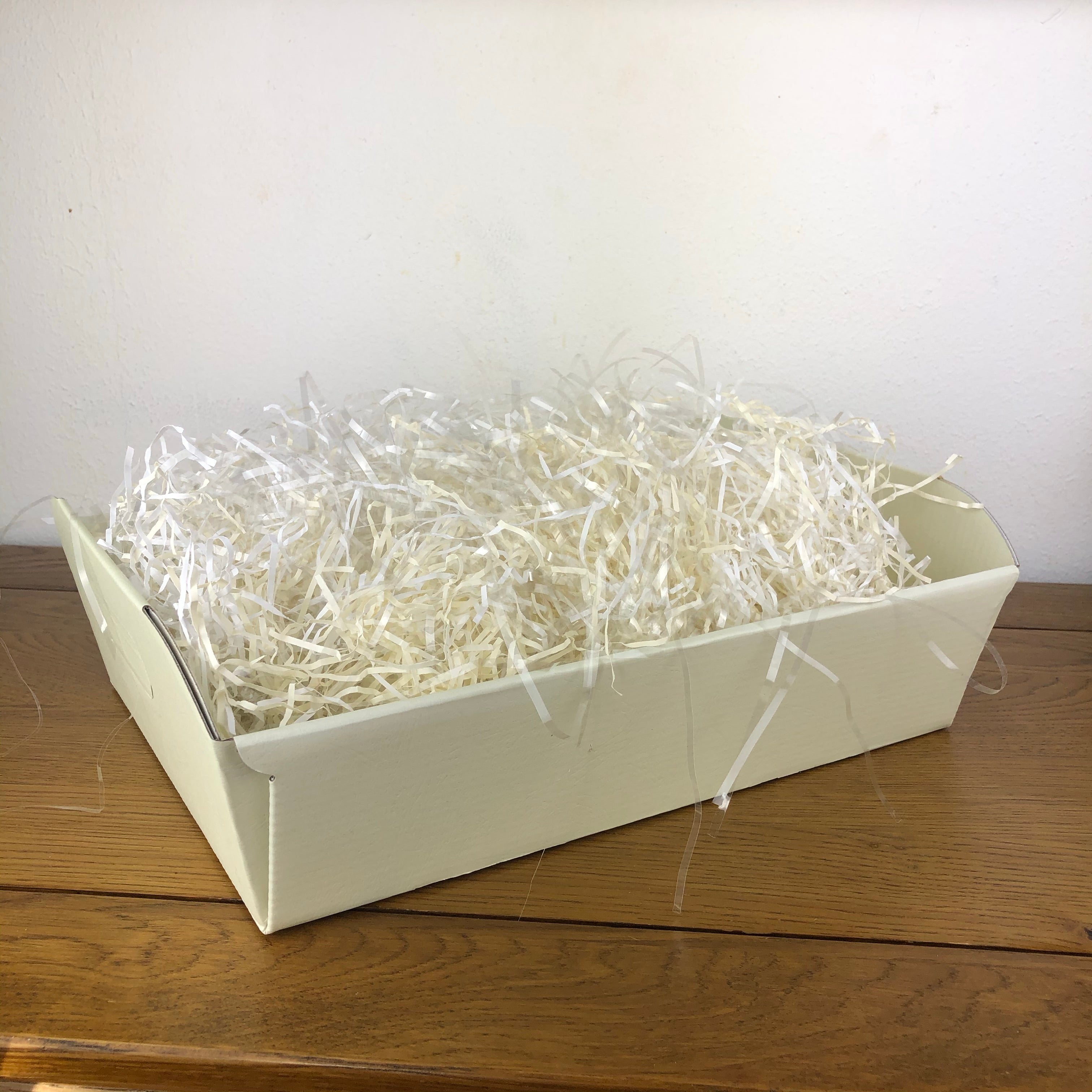 Cream Hamper Tray