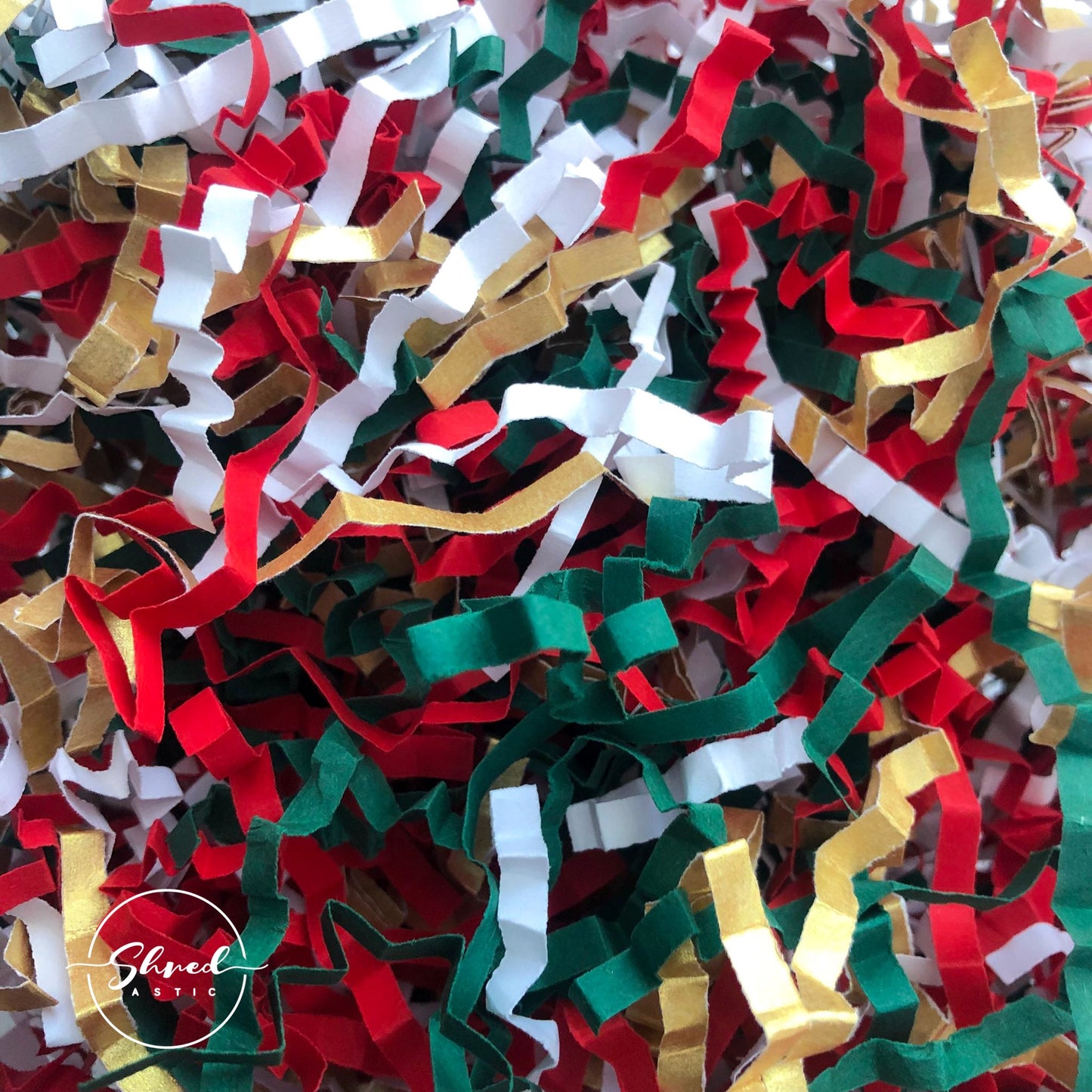 Red, White, Spruce Green & Gold ZZ Mix