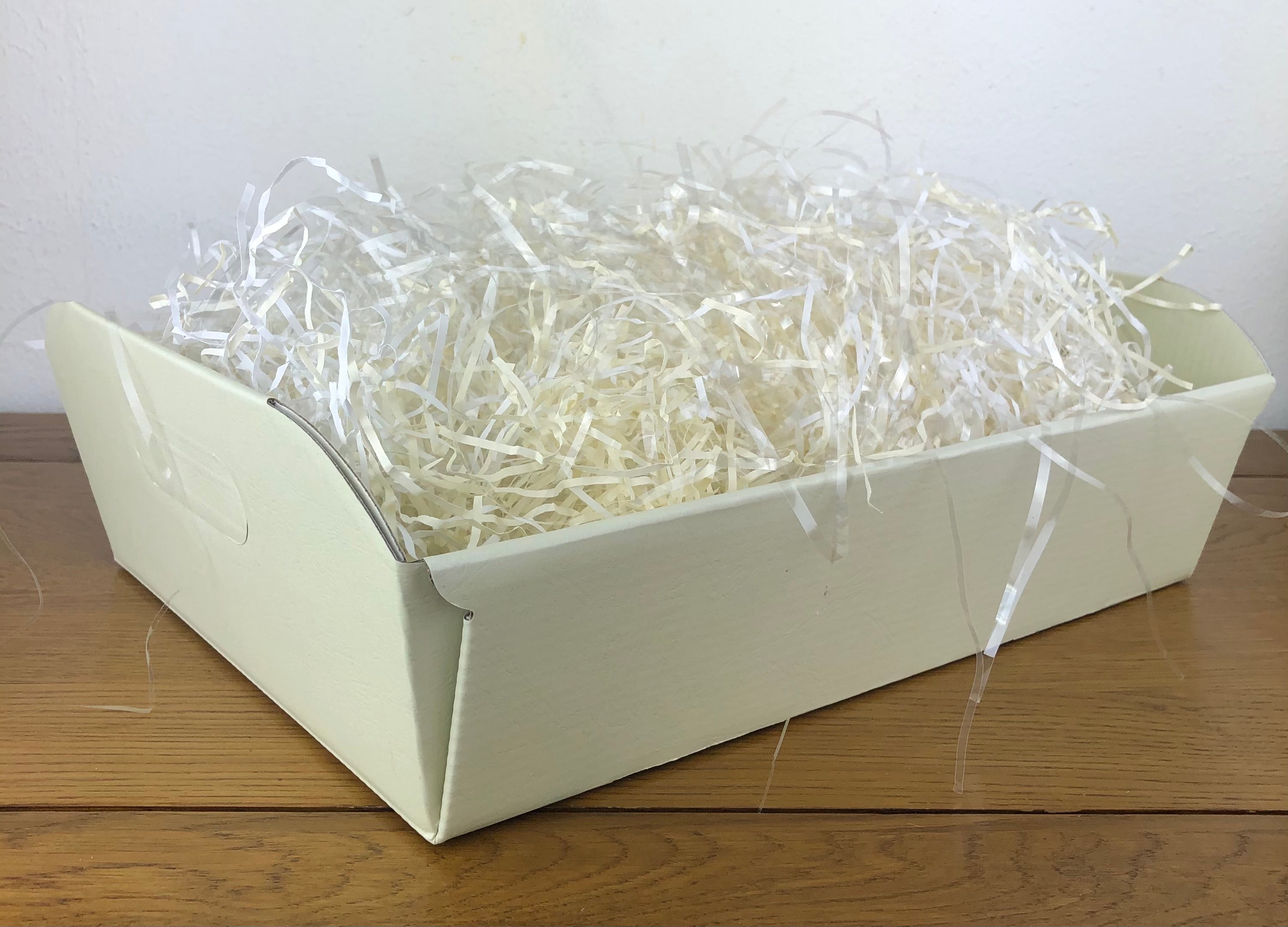Cream Hamper Tray