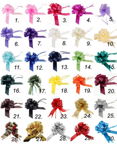 Pull Bows 30mm * 30 colours *