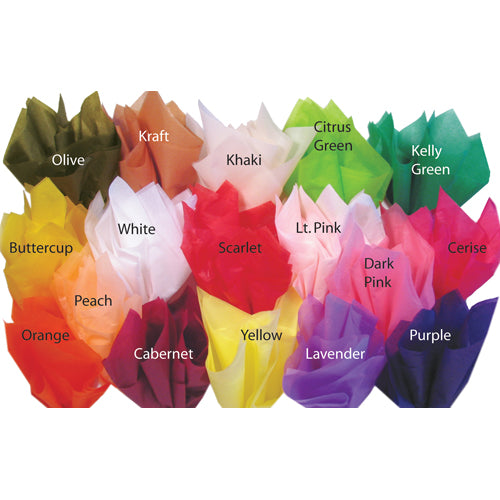 ShredAstic Luxury Scarlet WAXED Tissue Paper